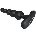 PRETTY LOVE - SIDNEY VIBRATORE ANALE 10 VIBRAZIONI NERO